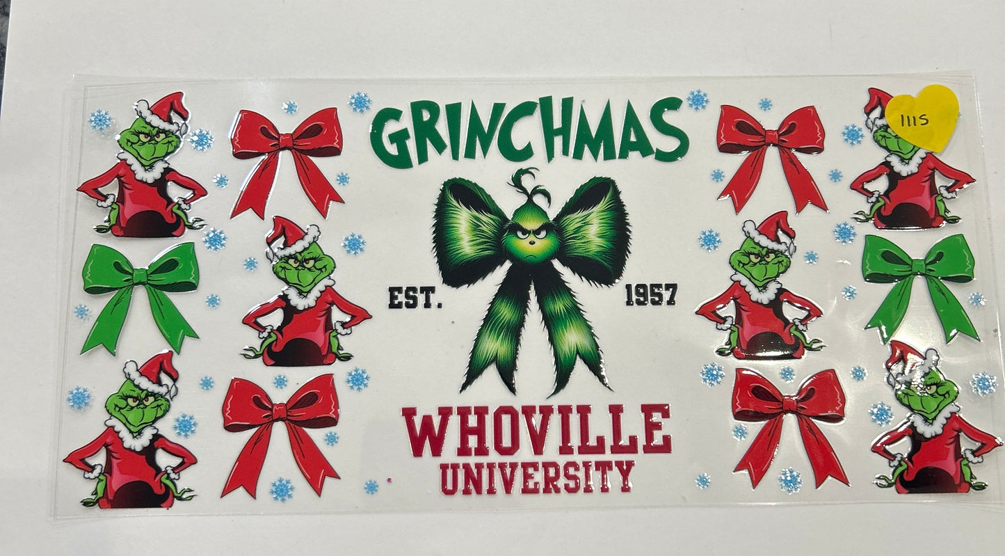 1115 Grinch wrap