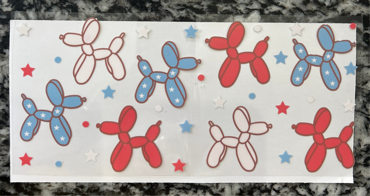 237 Balloon Dog wrap