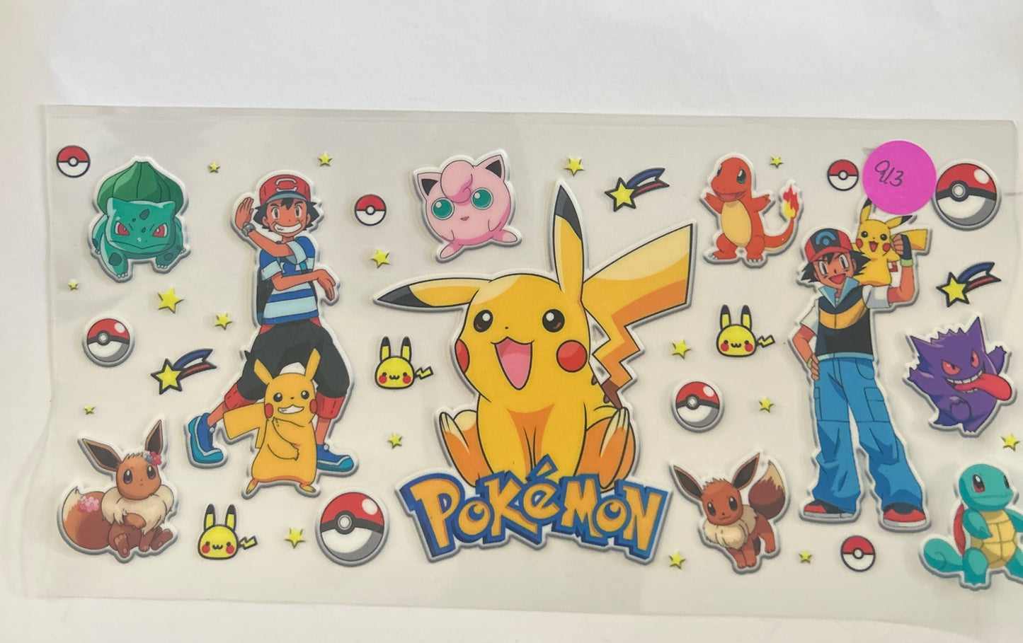 913 Pokémon wrap