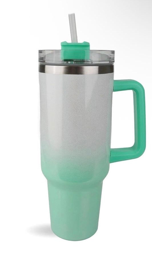 40 oz Handled Tumbler Standard Glossy -