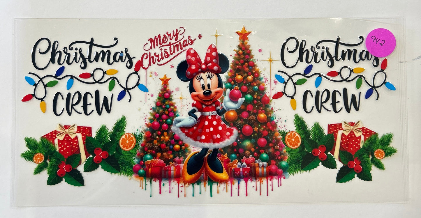 942 Christmas Minnie wrap