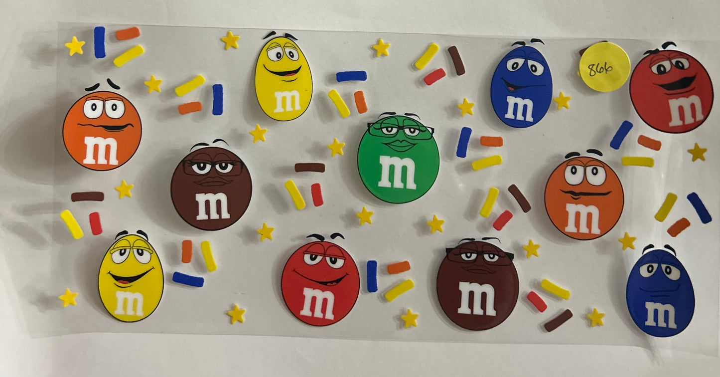 866 M&M’s wrap