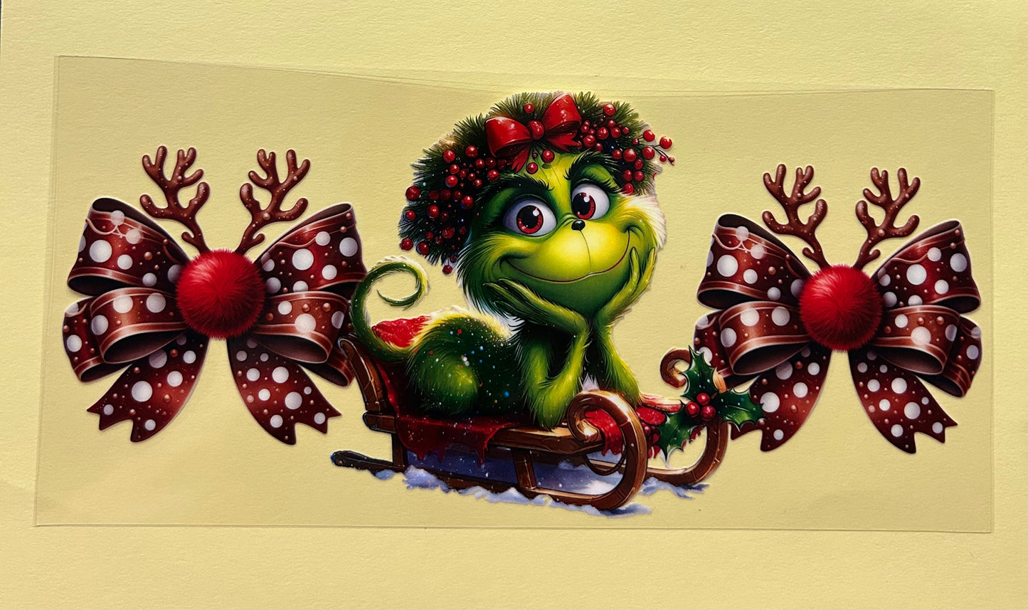 644 Grinch wrap