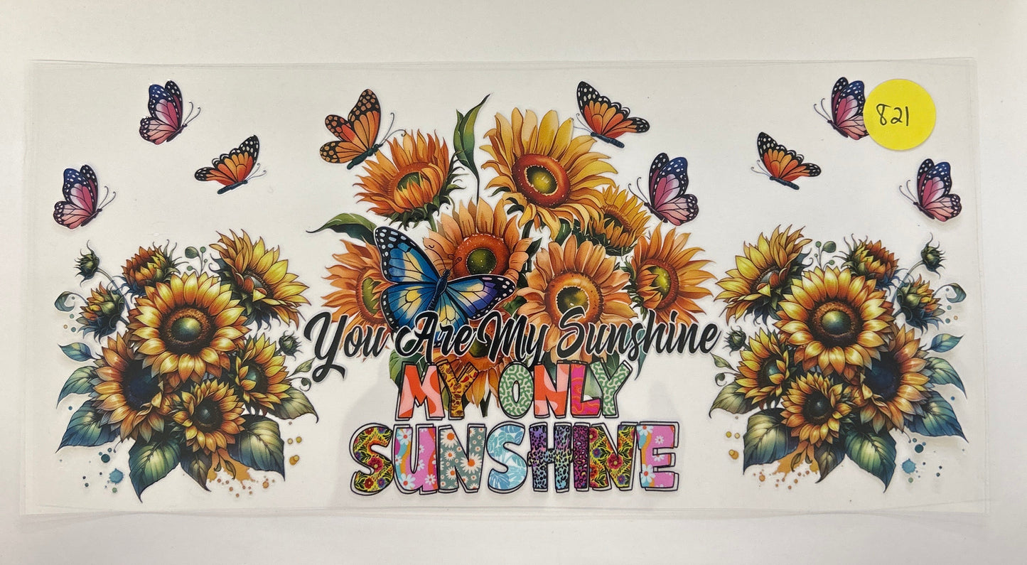 821 sunflower wrap