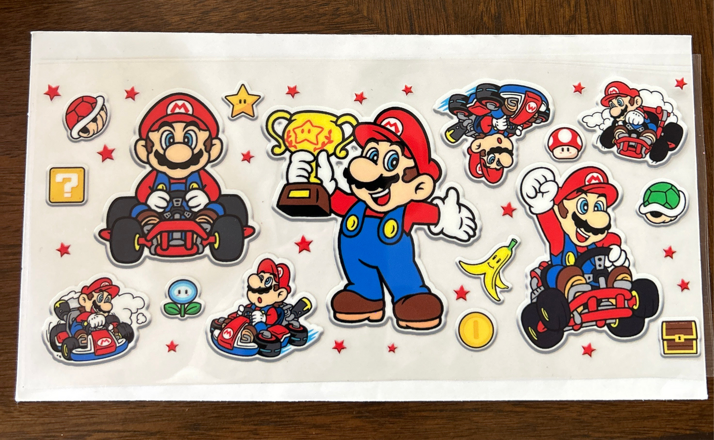 128 Mario Bros wrap