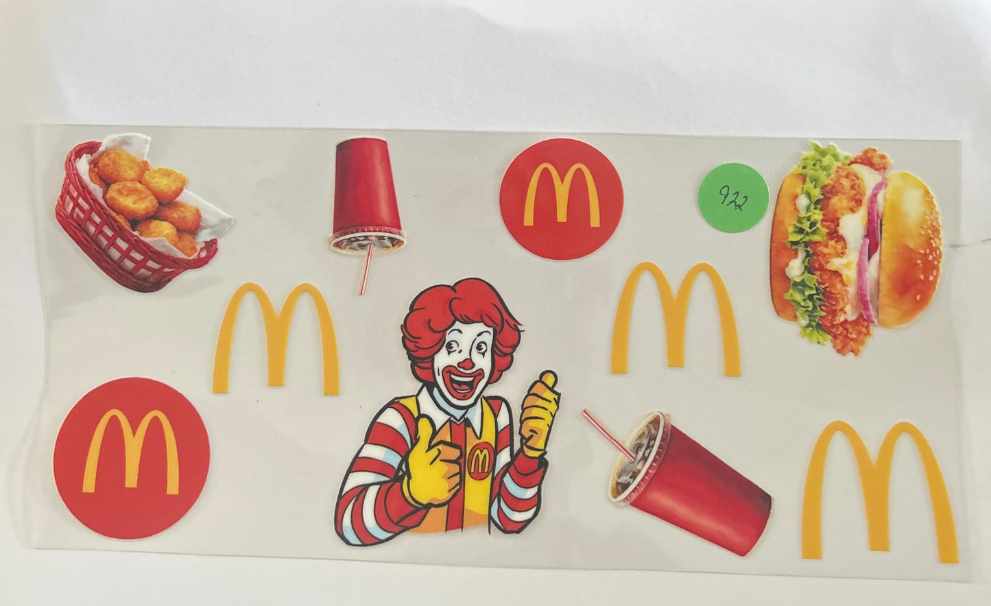922 McDonalds wrap