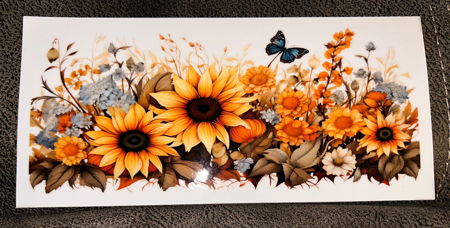 11 Sunflower wrap