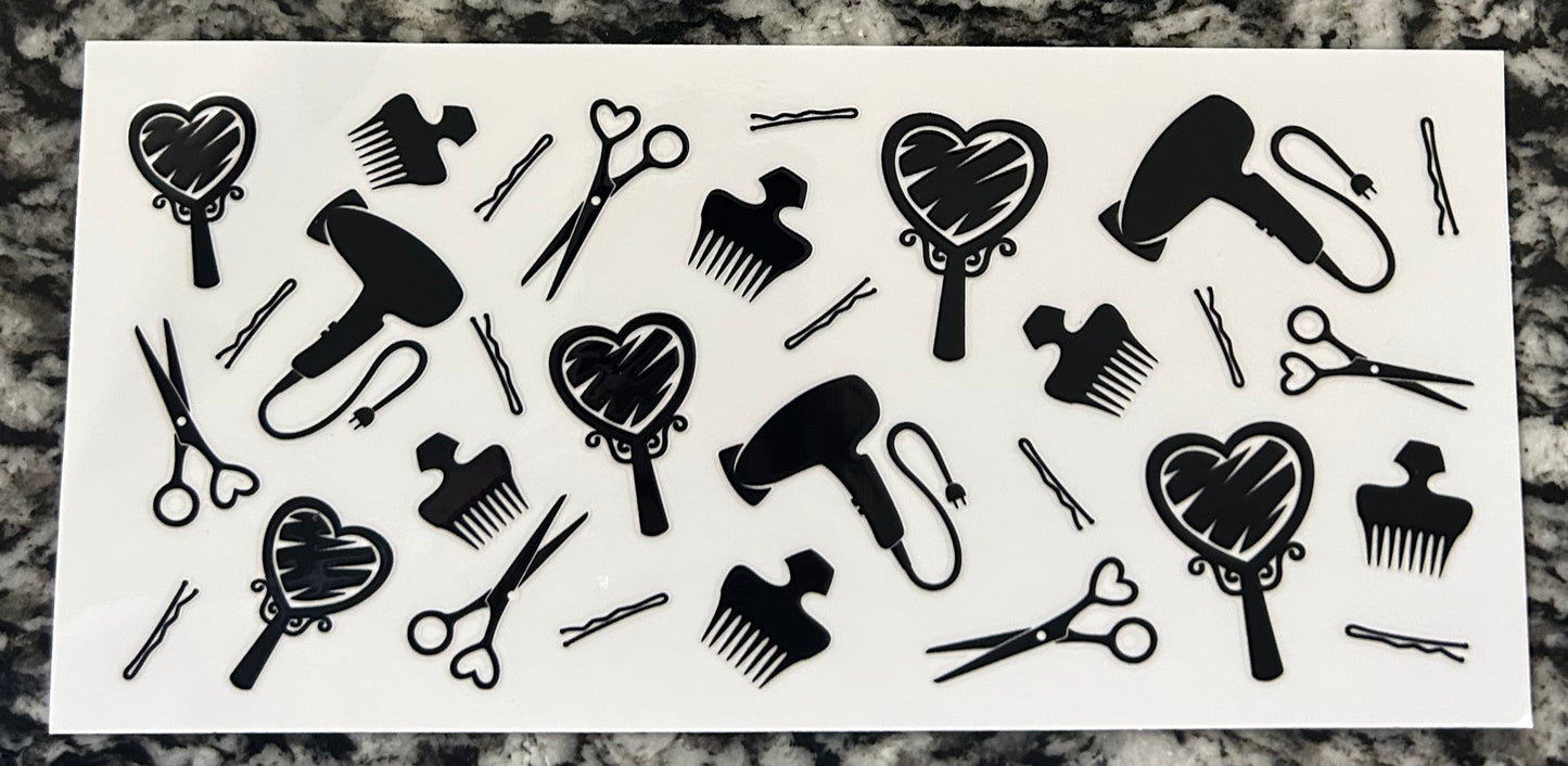 195 Hair stylist wrap