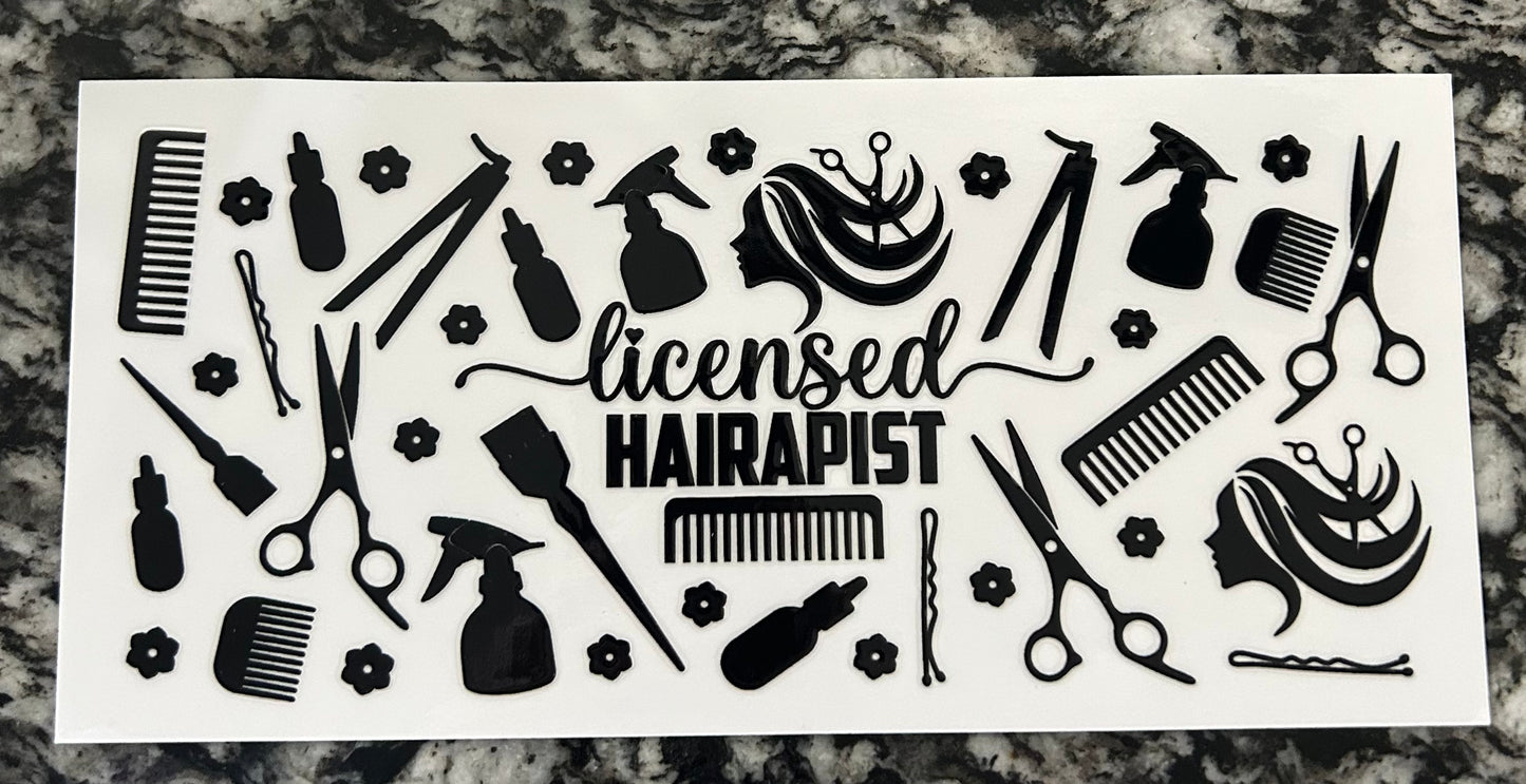 196 Hair stylist wrap