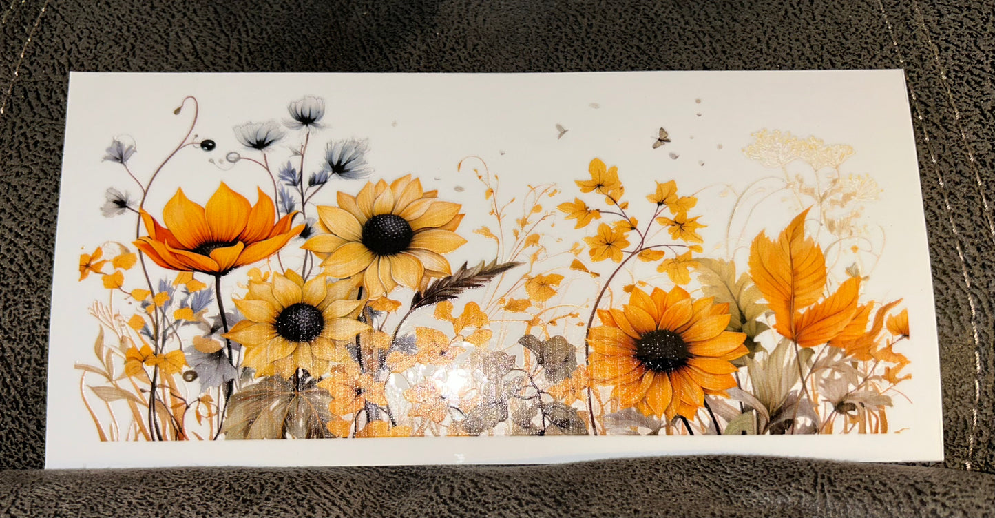 13 Sunflower wrap