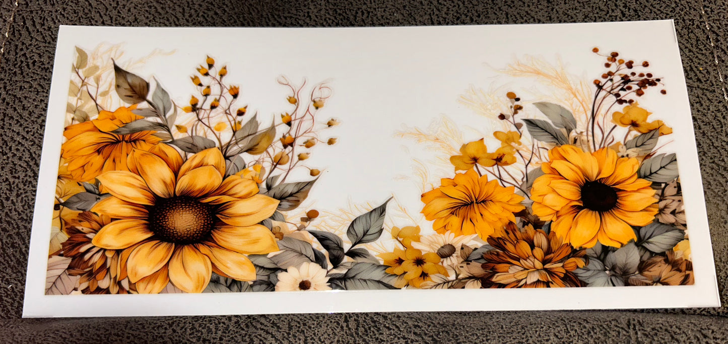 12 Sunflower wrap