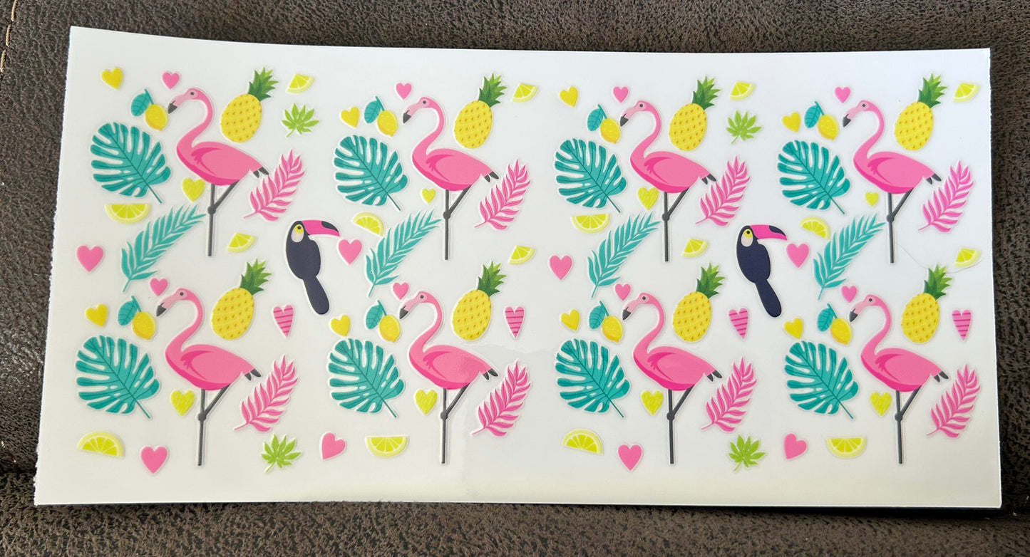 53 Flamingo wrap