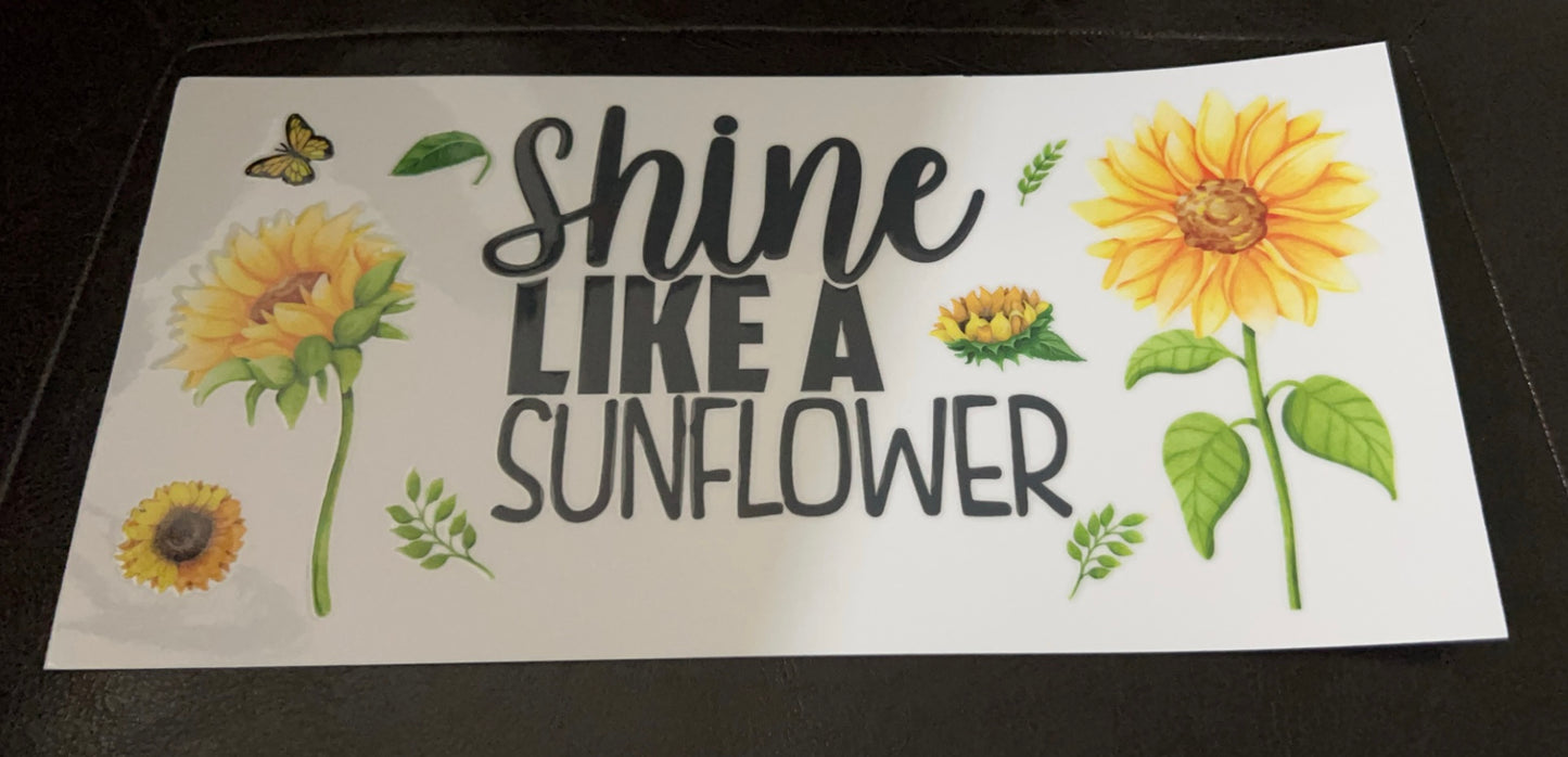 16 Sunflower wrap