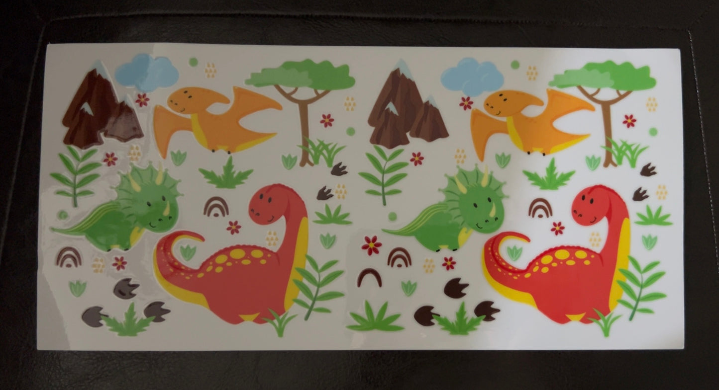 18 Dinosaur wrap