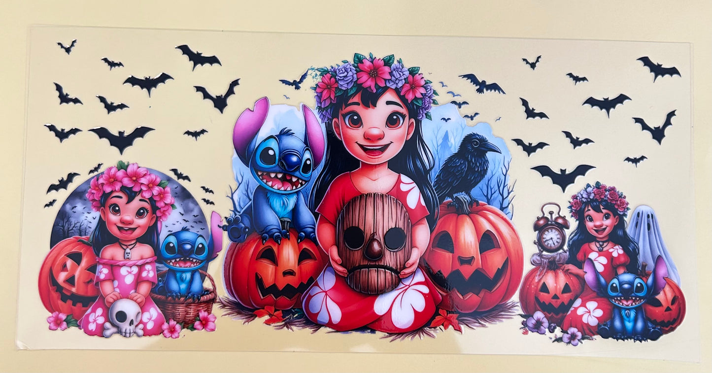 658 Halloween stitch wrap