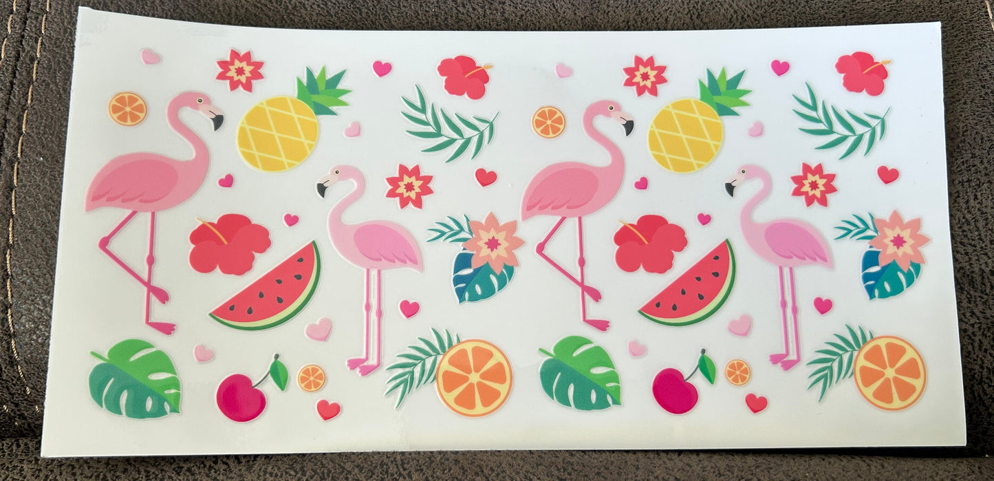 54 Flamingo wrap