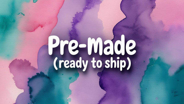 Pre-Made. You can add custom lid to all these cups except water bottles