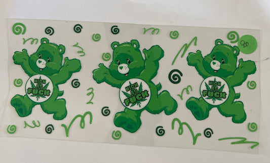 900 naughty words care bear wrap