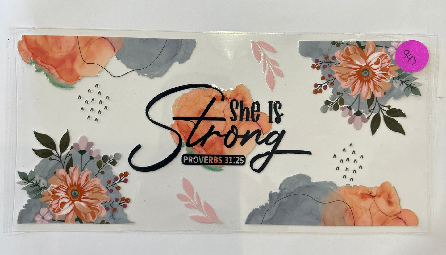 947 bible verse wrap