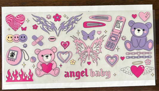 117 Angel Baby wrap