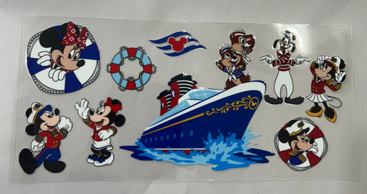 617 Mickey & Friends wrap