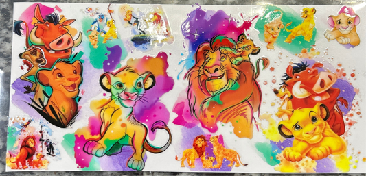 80 Lion king wrap