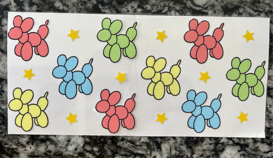 236 Balloon Dog wrap