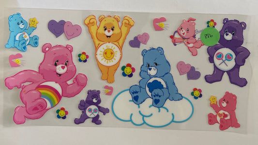 886 Care Bears wrap