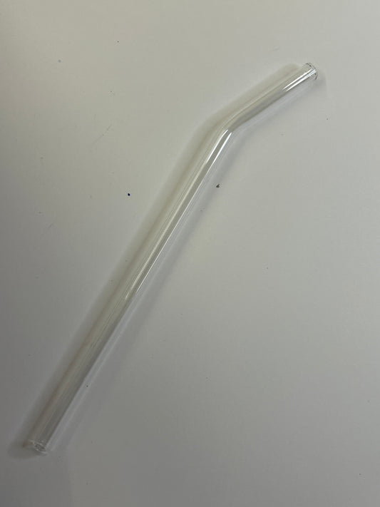 8in glass straw