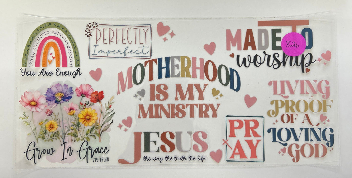 826 Religious Mom/Mama wrap