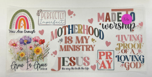 826 Religious Mom/Mama wrap