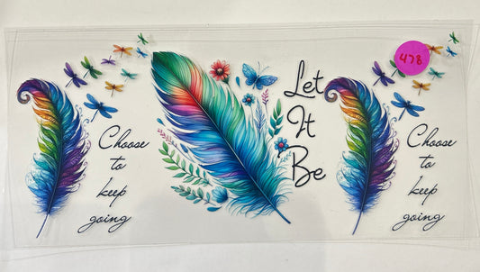 478 Feathers wrap