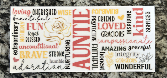 156 Aunt / Auntie wrap