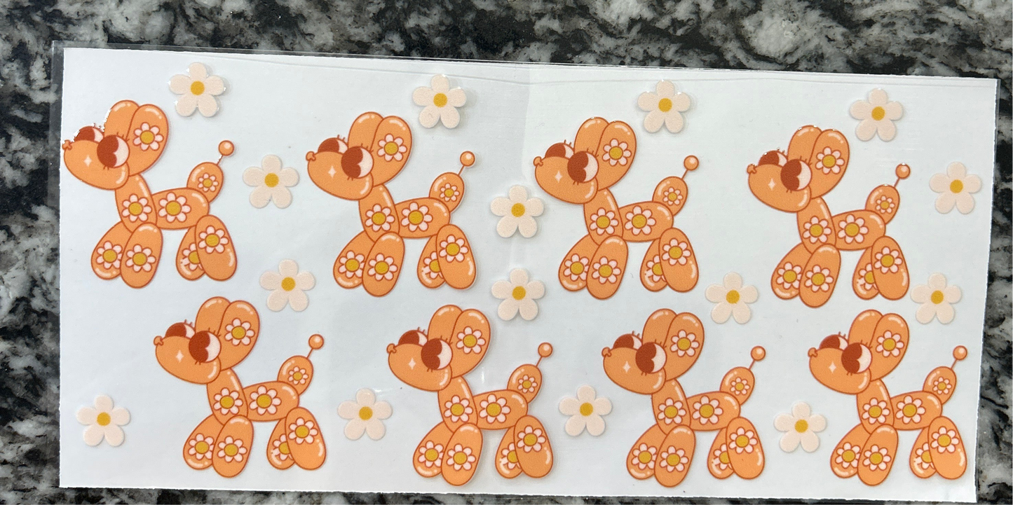 235 Balloon Dog wrap