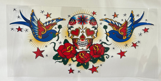 334 Skull wrap