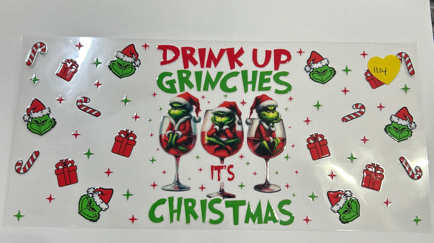 1114 Grinch wrap
