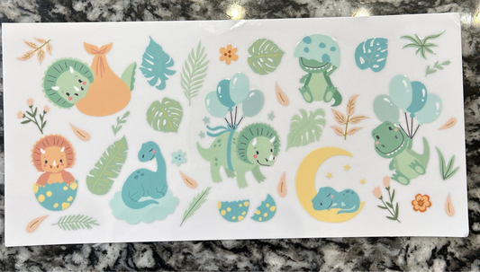 159 Dinosaur wrap