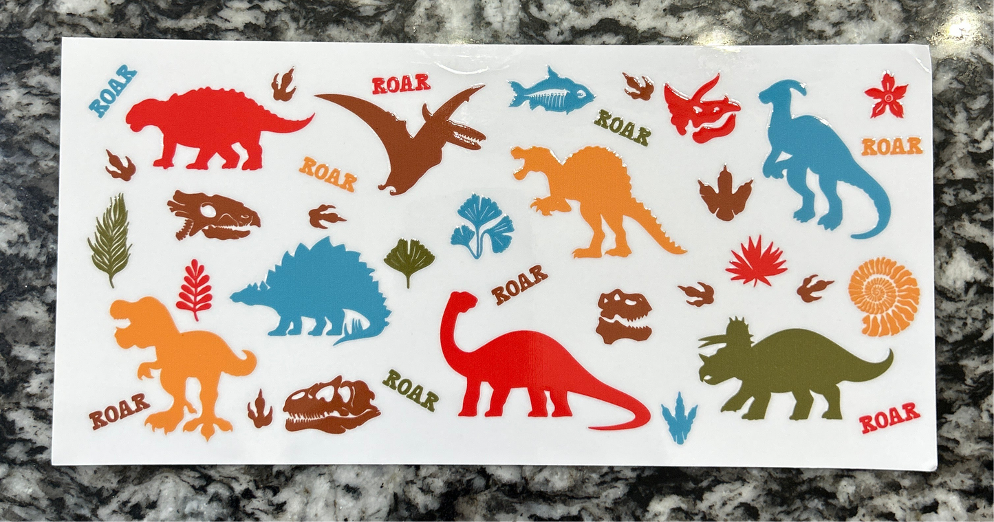 163 Dinosaur wrap