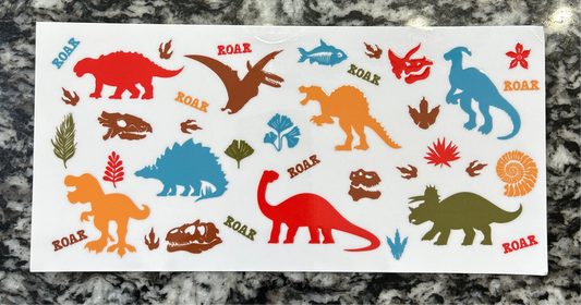 163 Dinosaur wrap