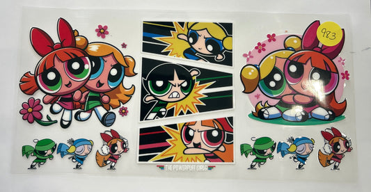 983 powerpuff girls wrap