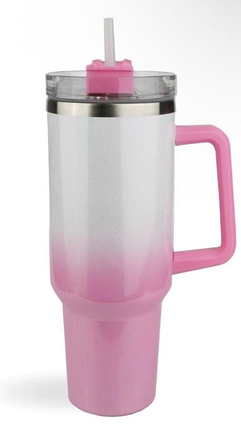 40 oz Handled Tumbler Standard Glossy -