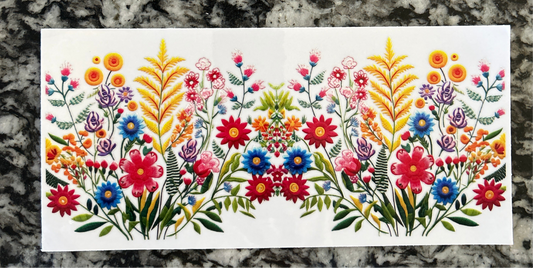 152 Flowers wrap