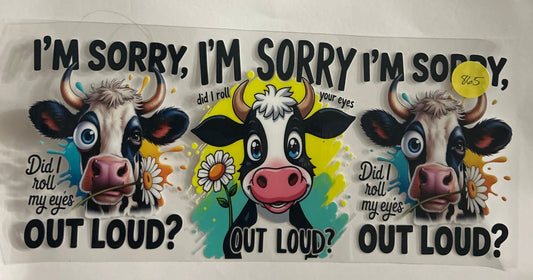 865 cow wrap
