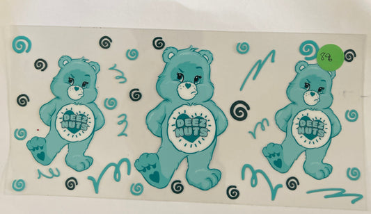 896 naughty words care bear wrap