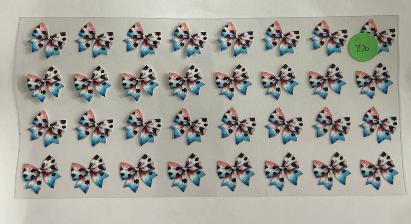 870 bows wrap
