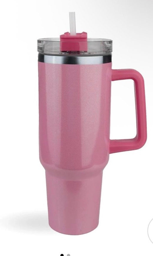 40 oz Handled Tumbler Standard Glossy -