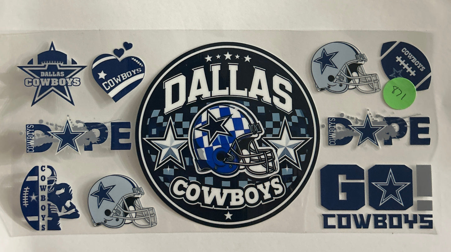 871 NFL cowboys