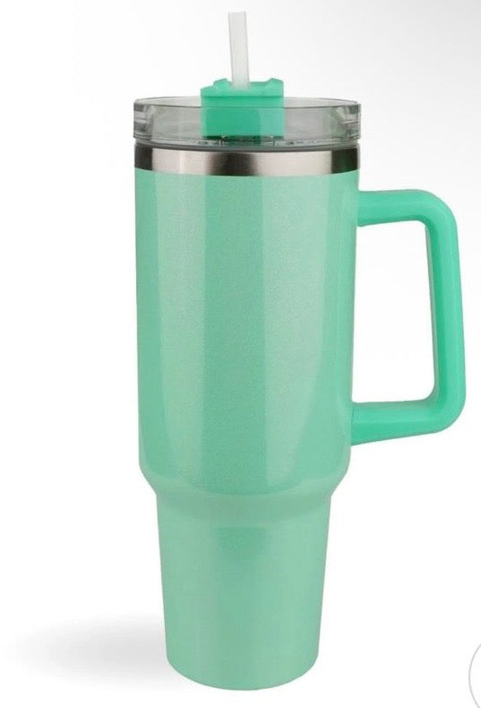40 oz Handled Tumbler Standard Glossy -