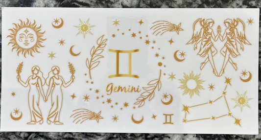 167 Zodiac gemini wrap