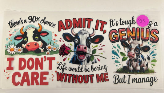 813 cow wrap